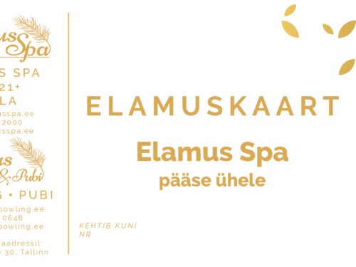Elamus spa pääsmed