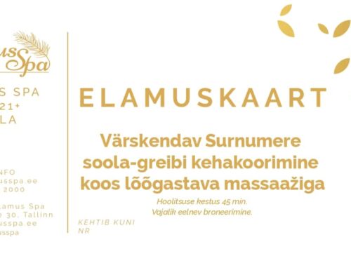Elamuskaart Greibi kehakoorimine